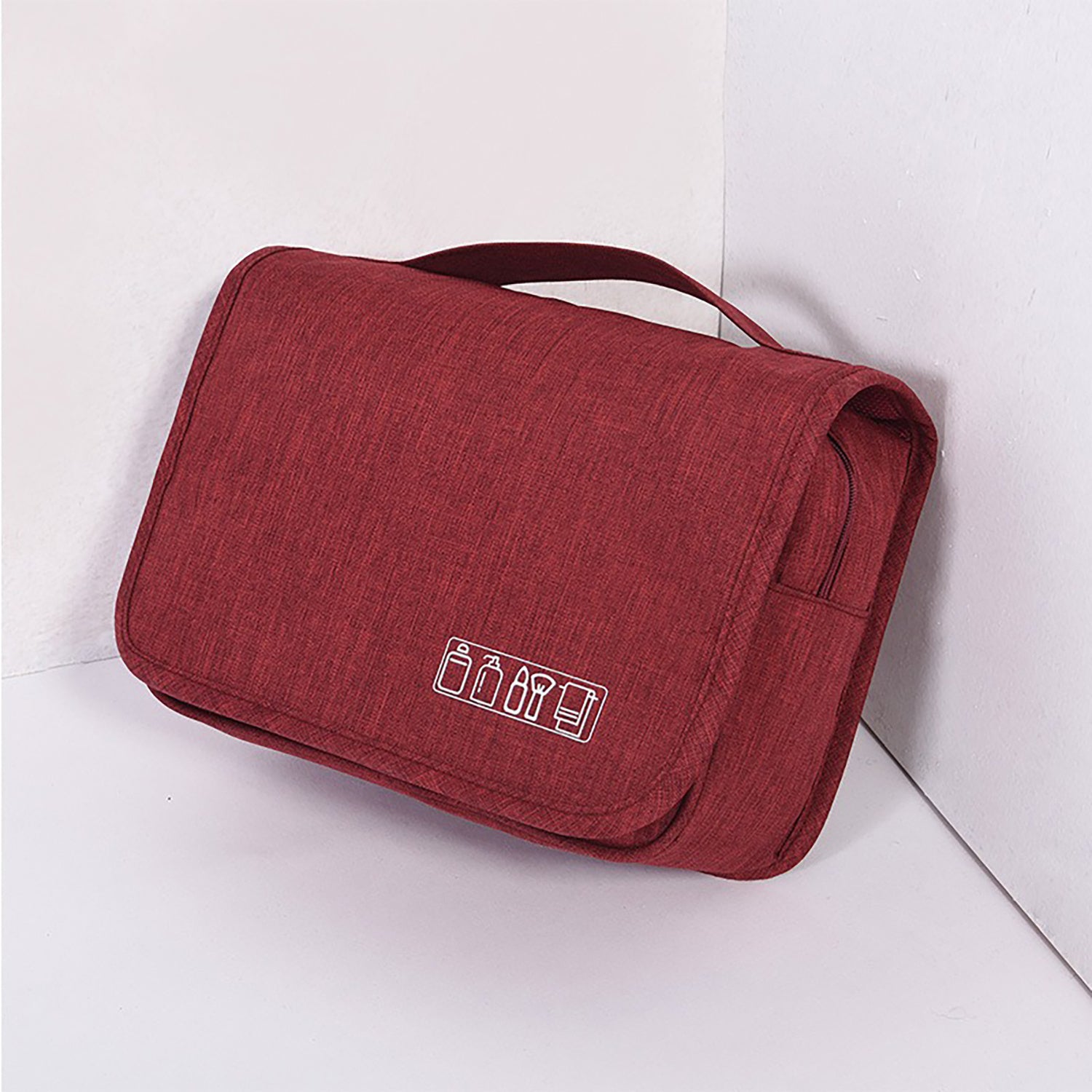 Foliroses™ Grand-Tour Hanging Toiletry Vault – Waterproof Large-Capacity Makeup & Wash Bag