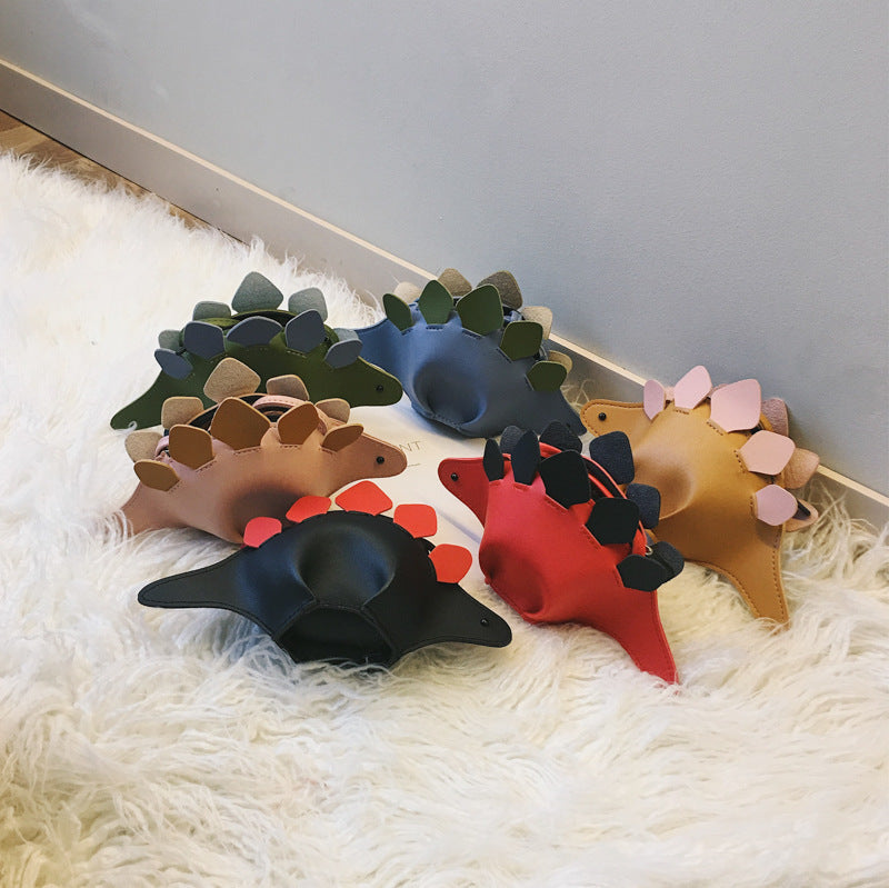 Foliroses™ Prehistoric Explorer Mini-Messenger – Korean Style Dinosaur Toddler Shoulder Bag