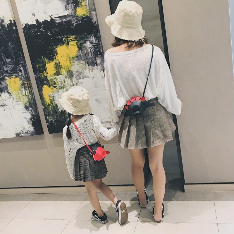 Foliroses™ Prehistoric Explorer Mini-Messenger – Korean Style Dinosaur Toddler Shoulder Bag