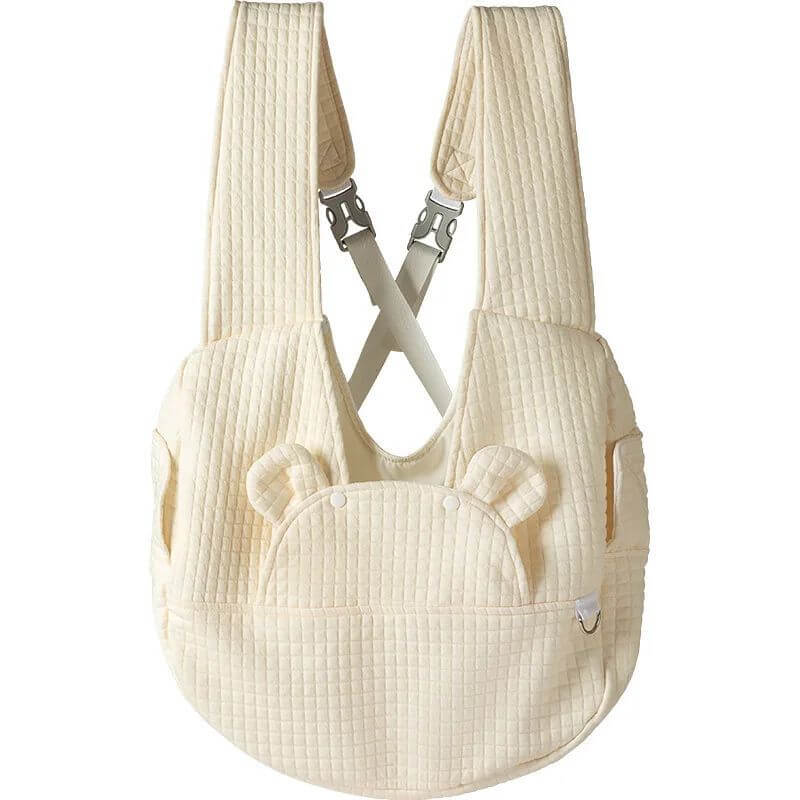Foliroses™ Cloud-Comfort Breathable Pet Carrier – Hands-Free Front Chest Backpack for Dogs & Cats