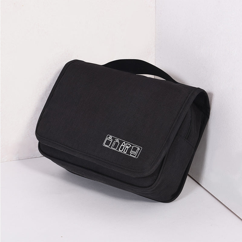 Foliroses™ Grand-Tour Hanging Toiletry Vault – Waterproof Large-Capacity Makeup & Wash Bag