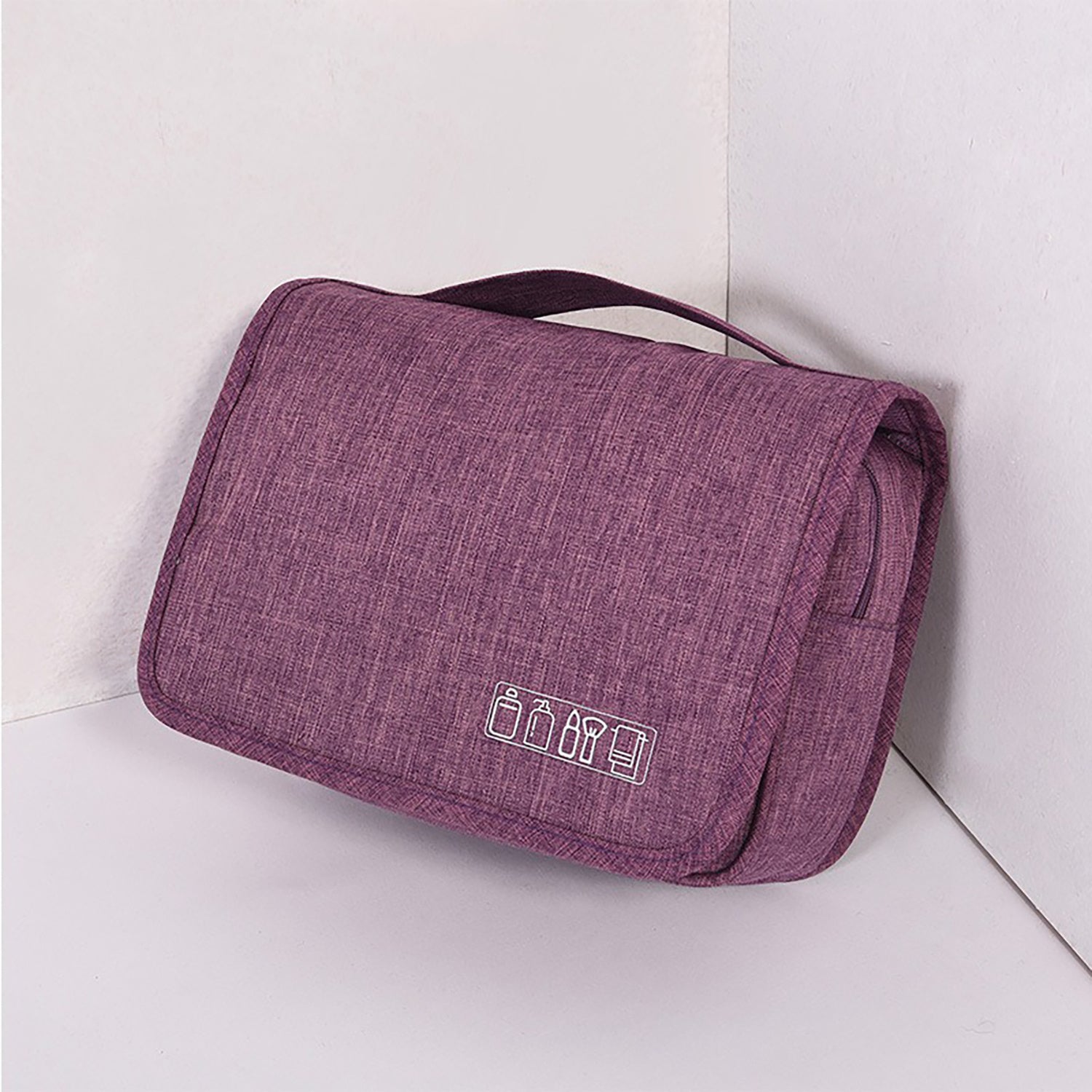 Foliroses™ Grand-Tour Hanging Toiletry Vault – Waterproof Large-Capacity Makeup & Wash Bag
