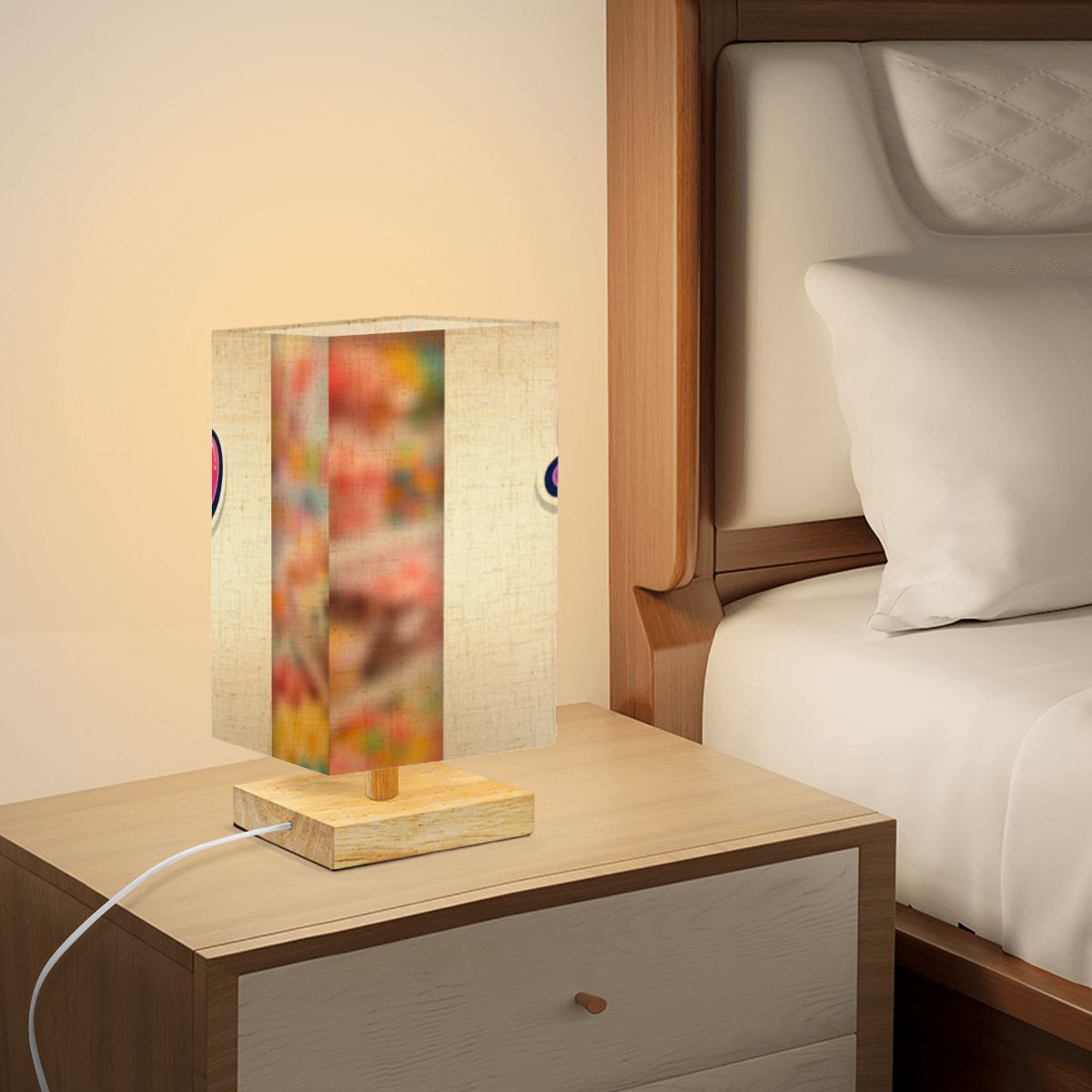 Square Table Lamp
